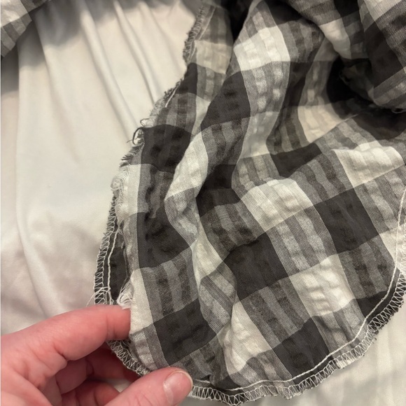 Torrid Black and White Checkered Midi Dress - Picture 5 of 5